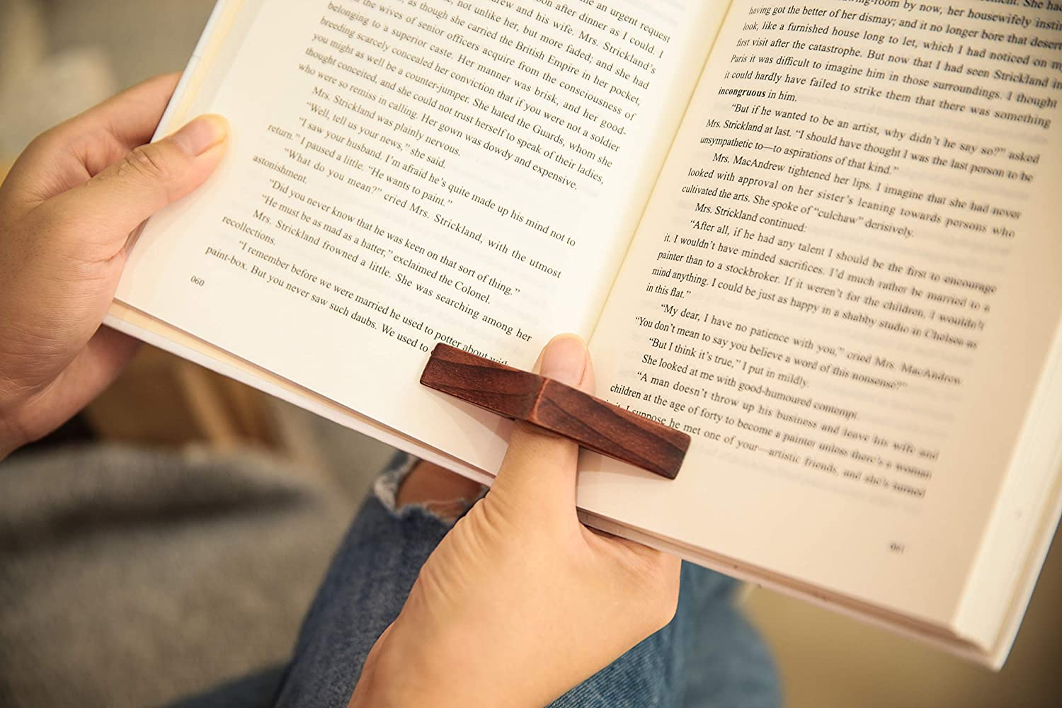 thumb book holder