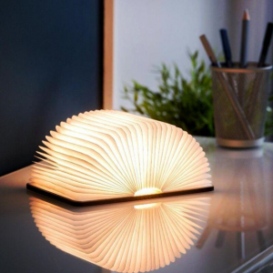 LED folding book lamp