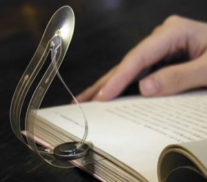 Mini led book lamp